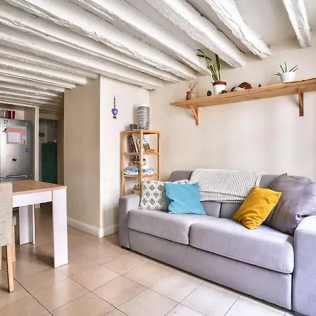 Apartmán Superb 2 Bedroom Flat In Le Marais Neighborhood *